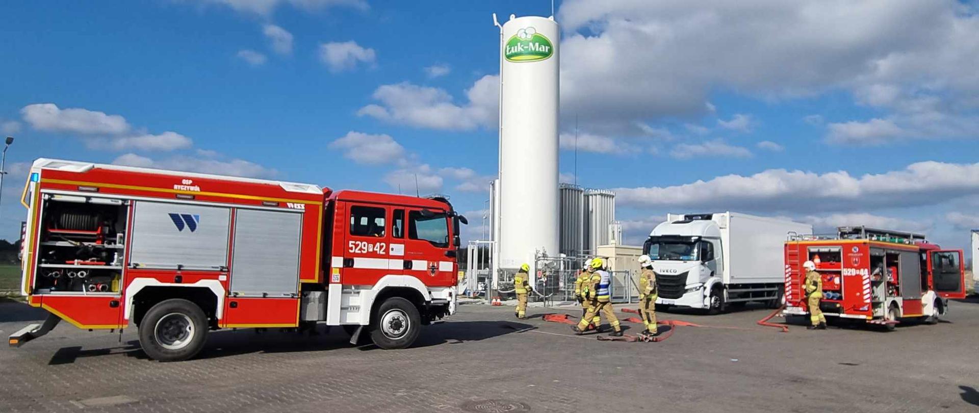 Ćwiczenia taktyczno – bojowe w GPG Łuk – Mar Sp. z o.o. w Ryczywole