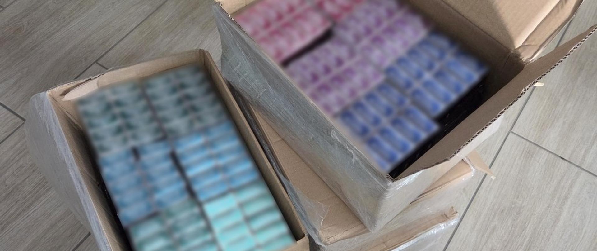 E-papierosy w kartonach