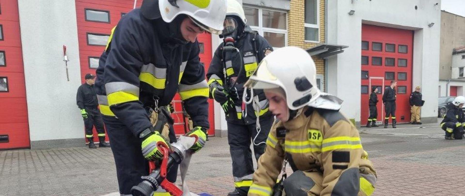 Szkolenie strażaków ratowników OSP powiatu nakielskiego