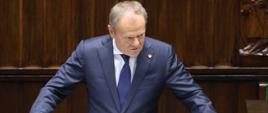 Informacja premiera Donalda Tuska w Sejmie nt. dywersji na kolei