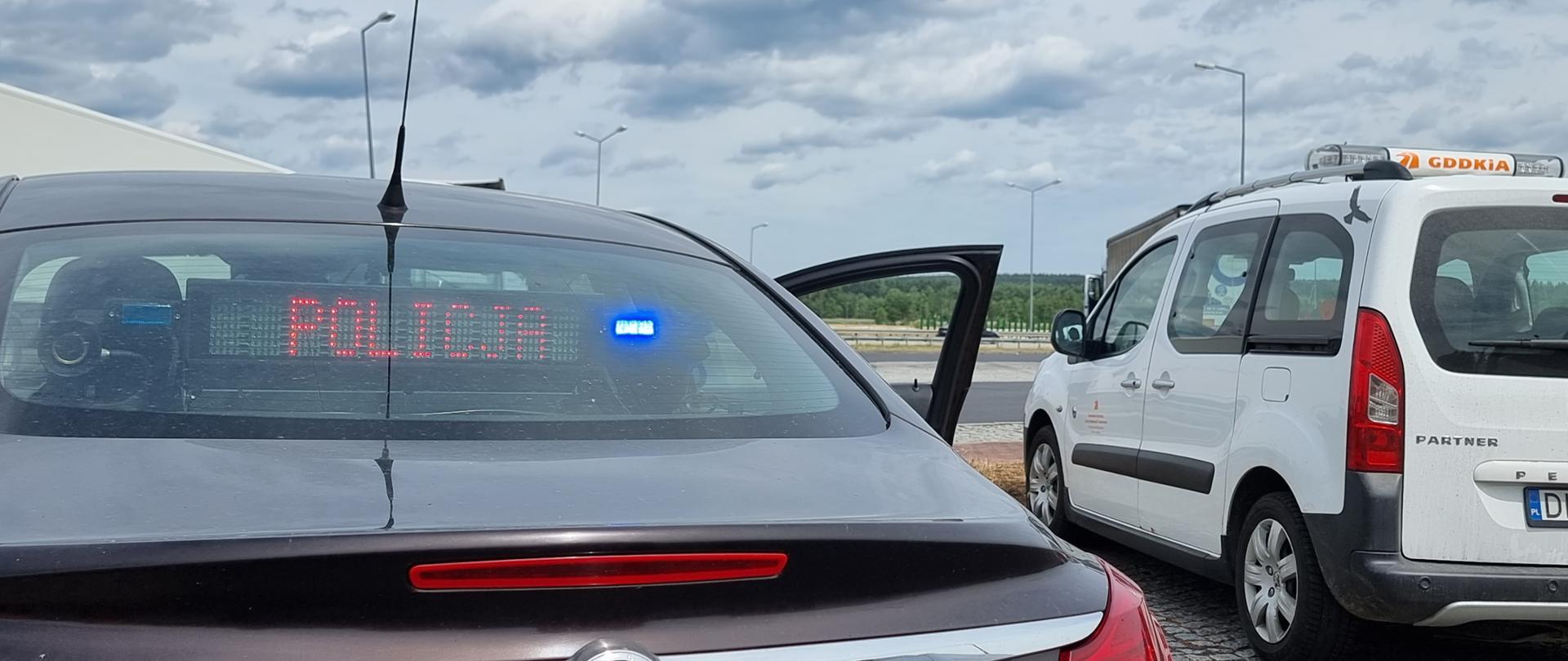 Bezpieczna A4 - wspólna akcja GDDKiA i Policji z Bolesławca - 12 lipca 2023 fot. GDDKIA/Magda Szumiata