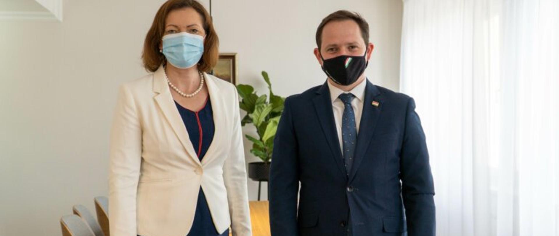 Spotkanie konsula generalnego Węgier i wojewody podkarpackiego