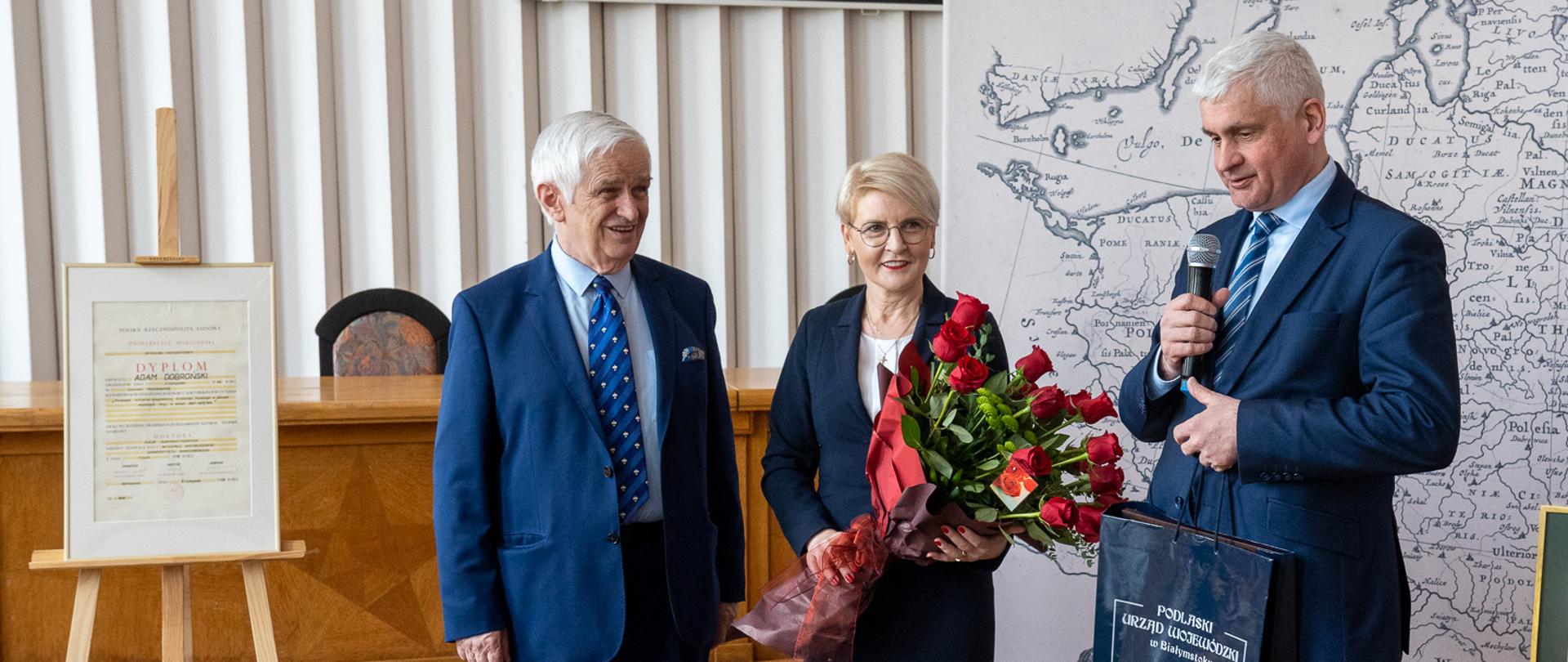 Jubileusz 50-lecia pracy naukowej prof. Adama Dobrońskiego