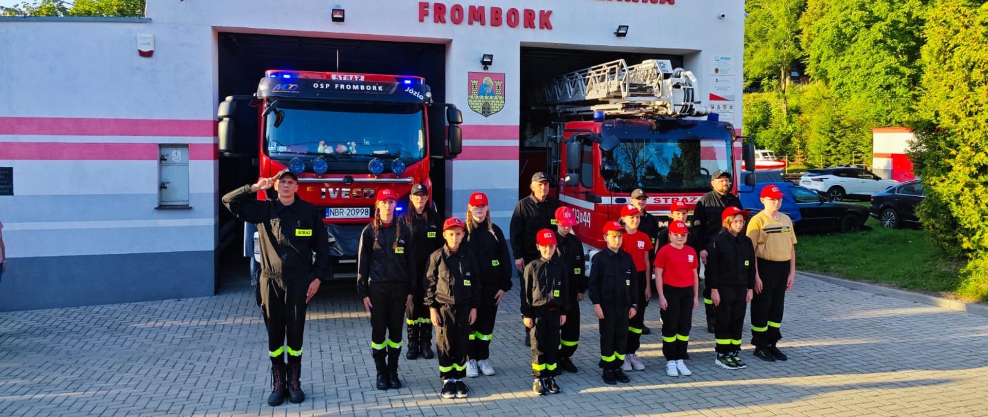 Minuta ciszy w OSP Frombork