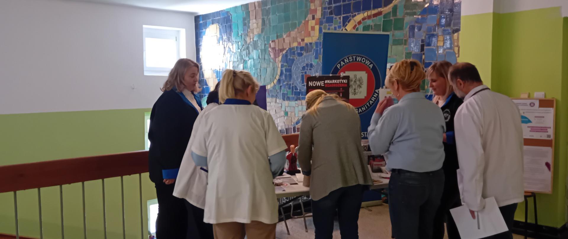 Akcja profilaktyczna na terenie GCR "Repty" w Tarnowskich Górach 