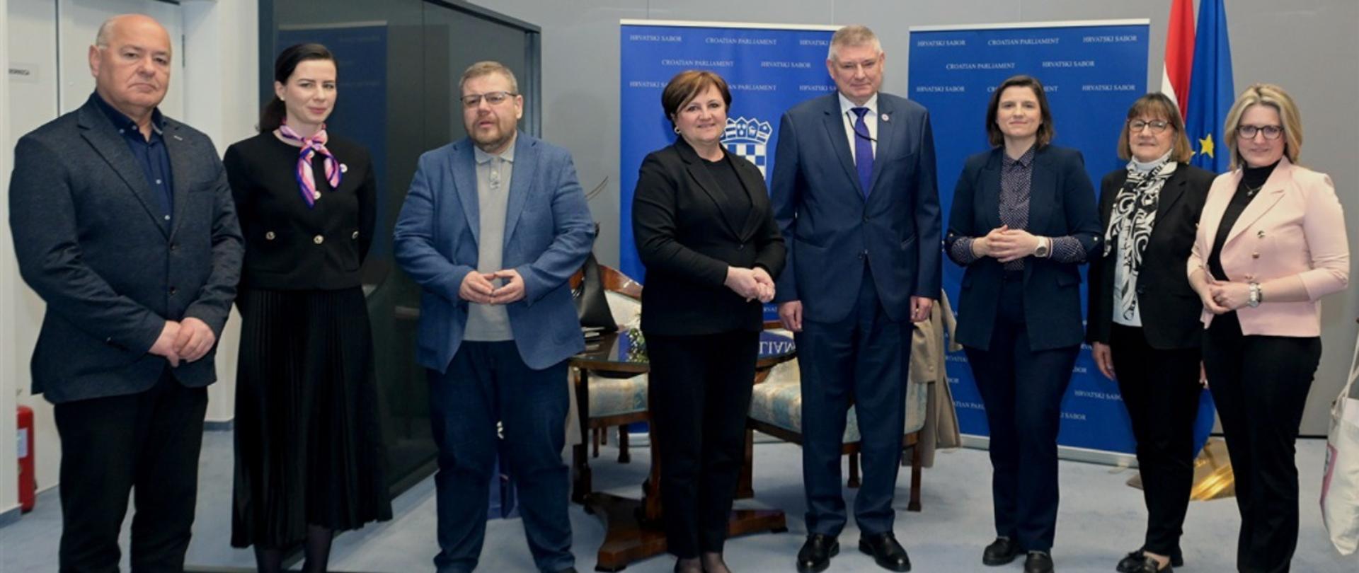 Przedstawienie priorytetów polskiego przewodnictwa w RUE w dn. 13.02.2025 r. w Saborze