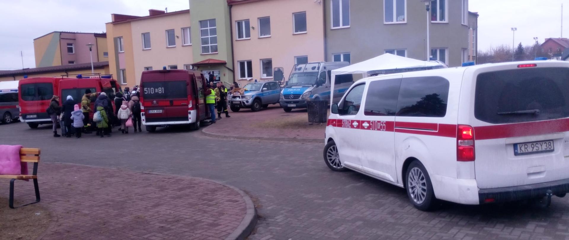 Pomoc uchodźcom z Ukrainy na granicy