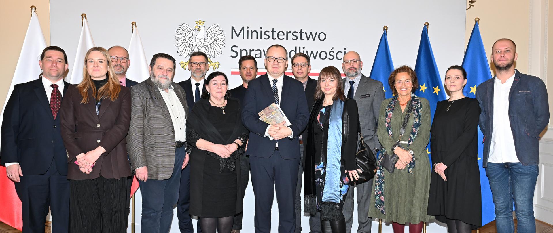 Spotkanie Ministra Sprawiedliwości Adama Bodnara z przedstawicielami organizacji żydowskich 