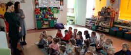 Pracownicy RDOŚ w Kielcach z przedszkolakami