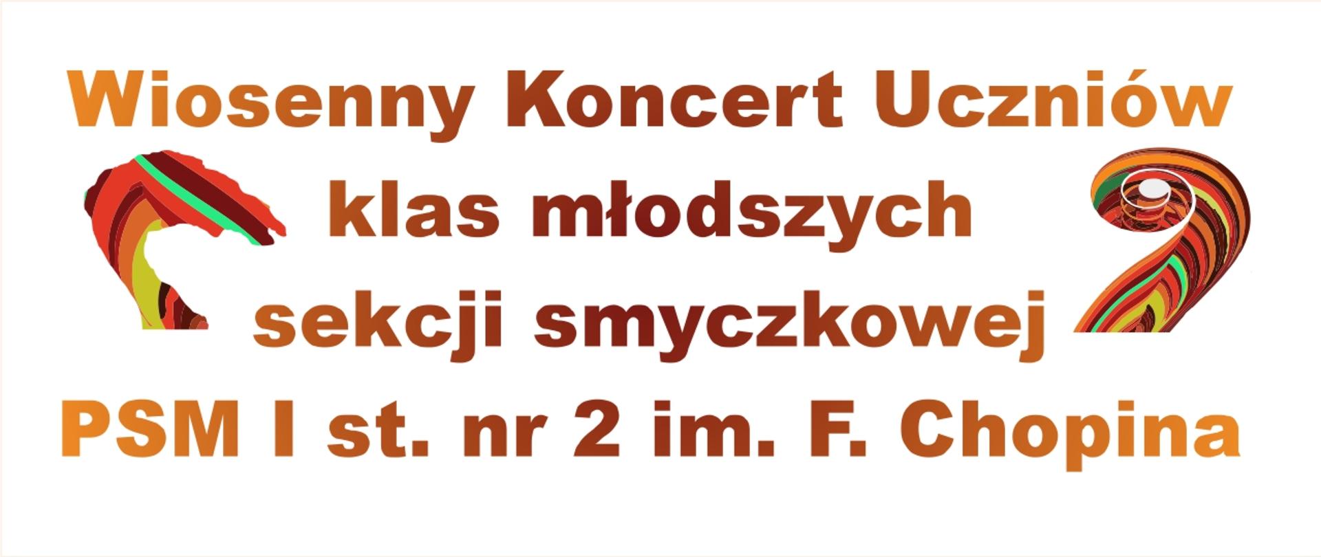 Wiosenny Koncert Uczniów sekcji smyczkowej
