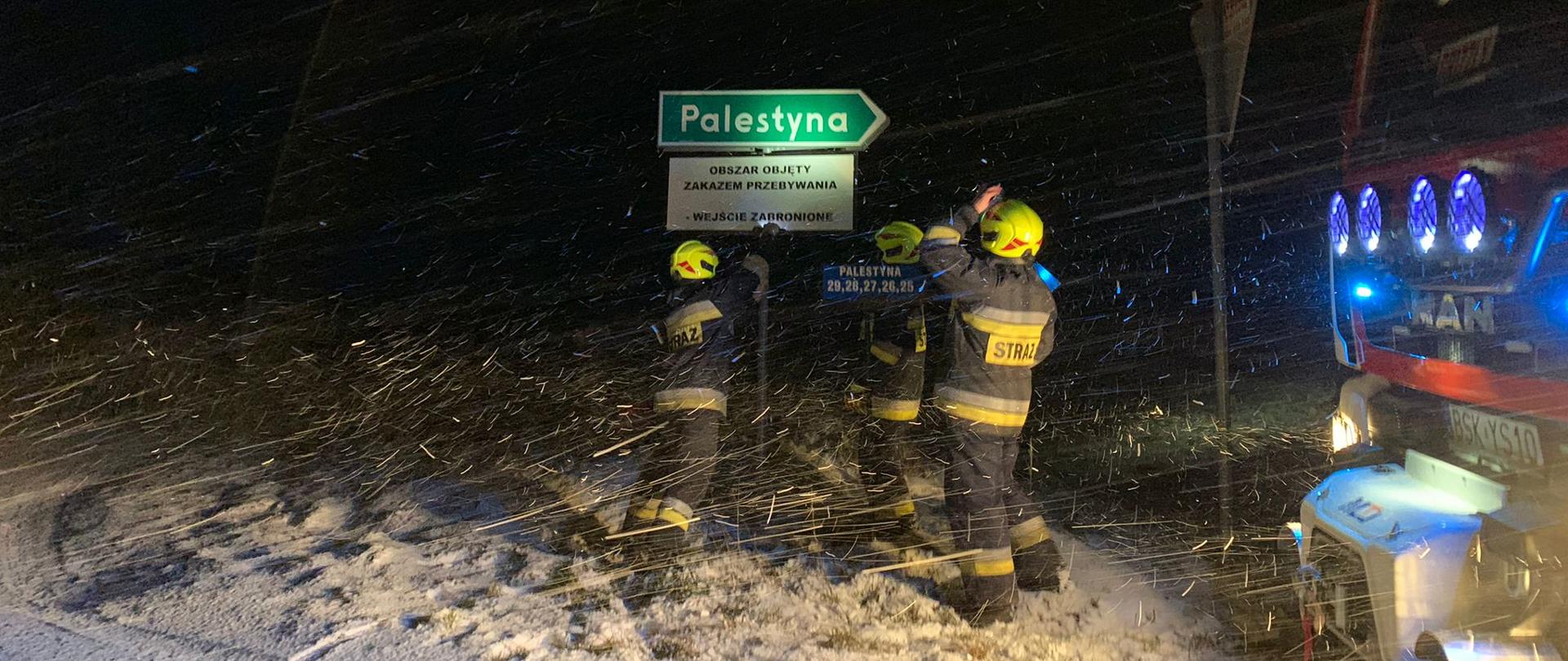 Wymiana tablic informacyjnych w strefie nadgranicznej