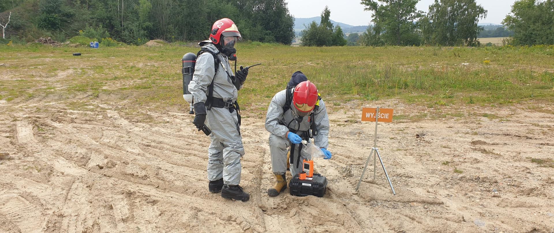 ćwiczenia zgrywające dla Grup Specjalistycznych Ratownictwa Chemicznego - Ekologicznego woj. dolnośląskiego