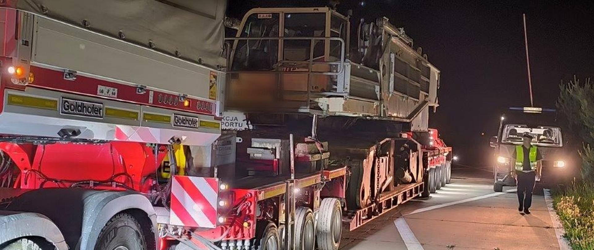 Nocne kontrole przewozów nienormatywnych