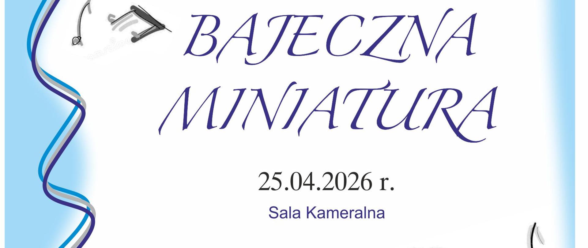 Konkurs Bajeczna Miniatura