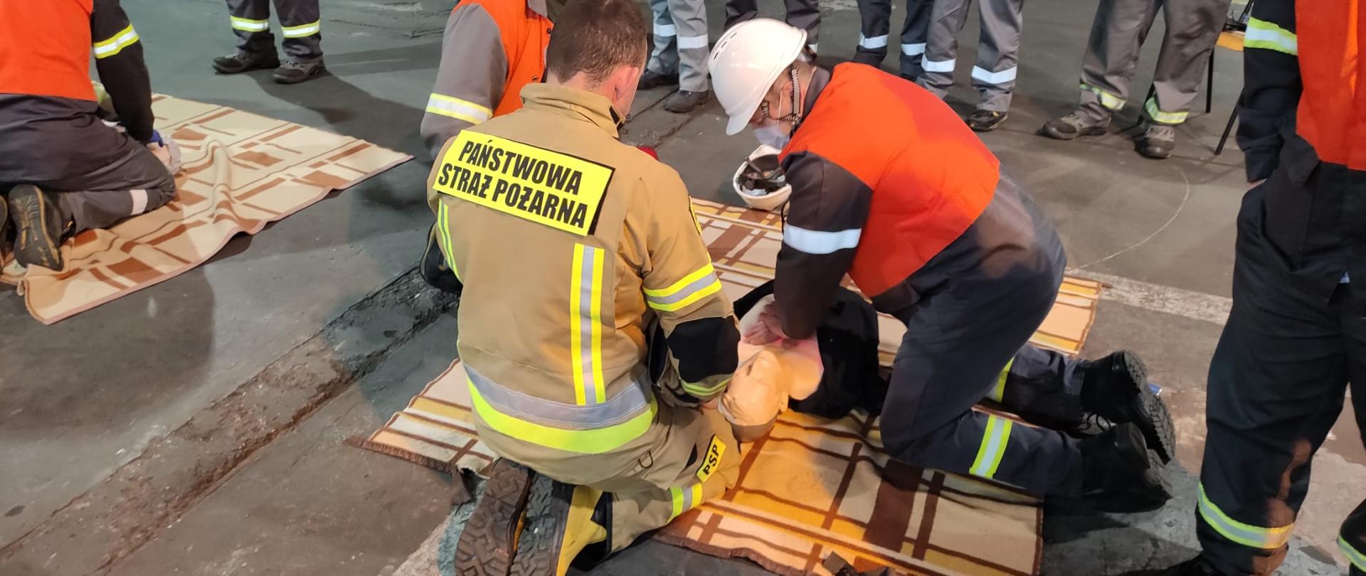 Ćwiczenia obiektowe na terenie zakładu ArcelorMittal Poland S.A