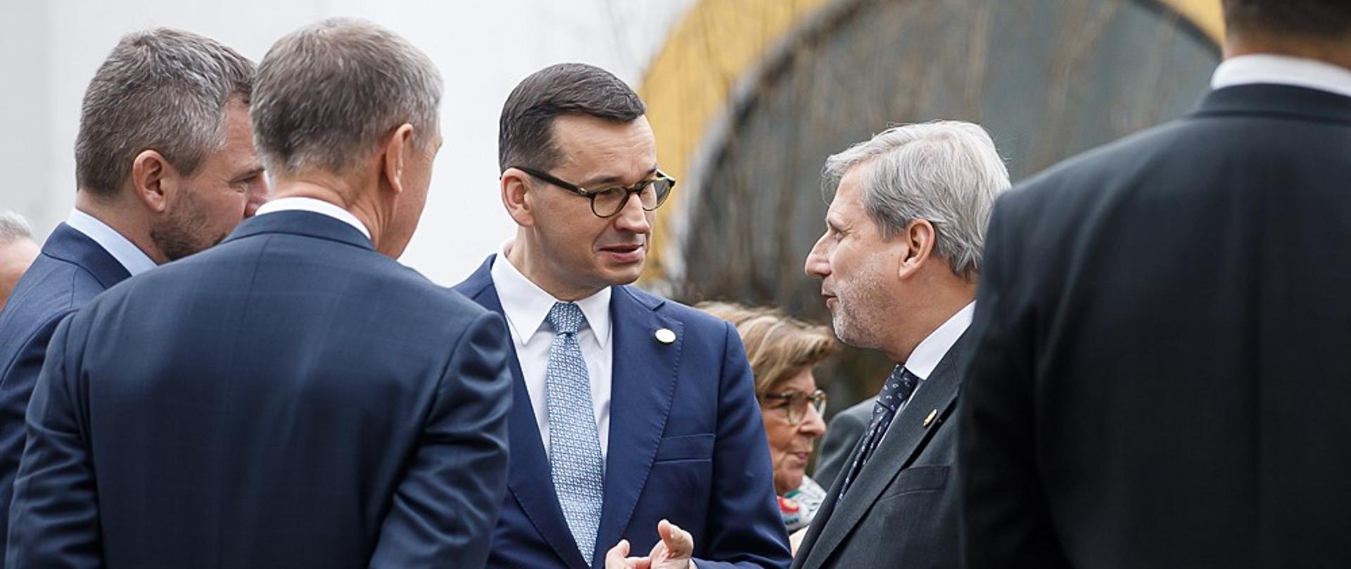 Rozmowy podczas Szczytu Przyjaciół Spójności. 