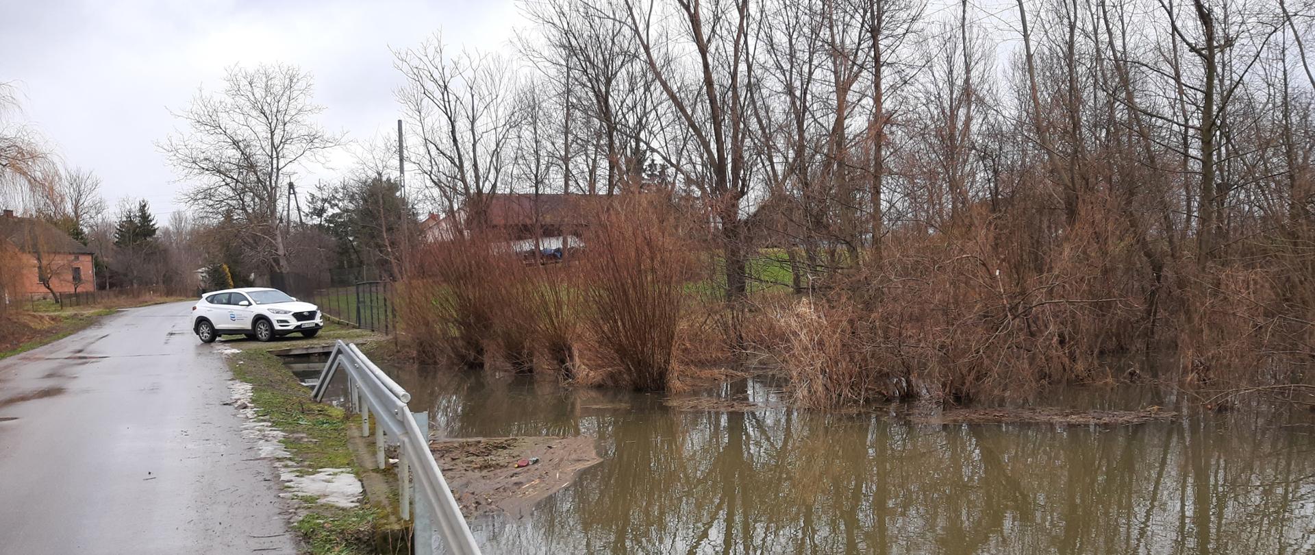 Podtopienia w gminie Laszki