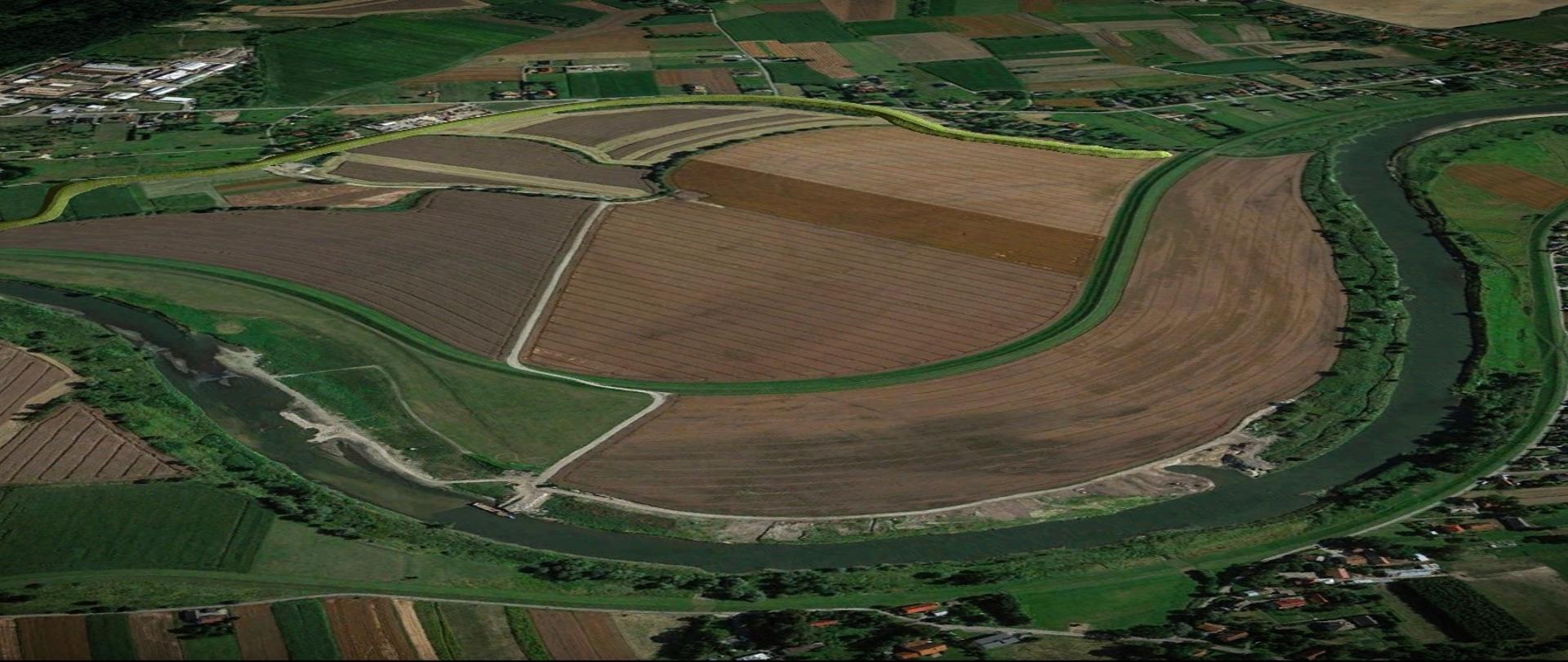 Wizualizacja polderu