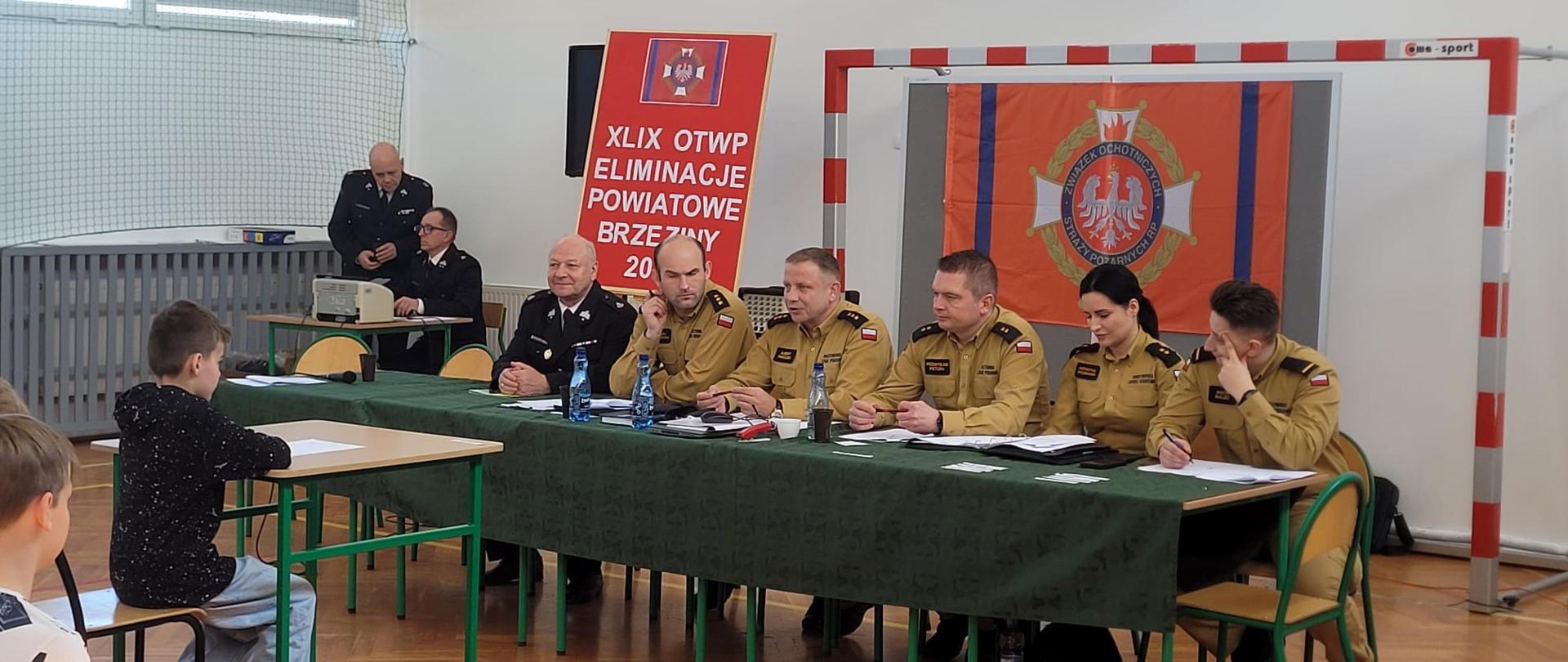 Eliminacje powiatowe Ogólnopolskiego Turnieju Wiedzy Pożarniczej