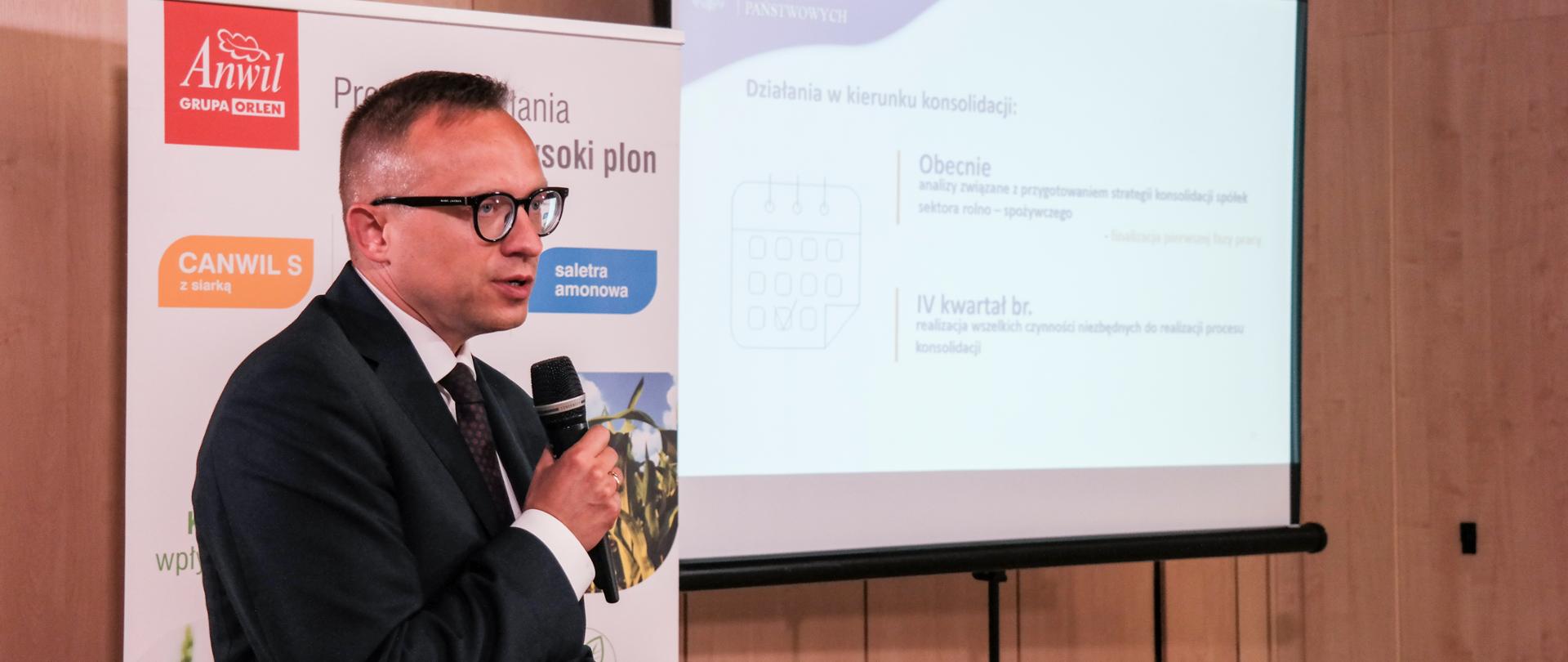 Wiceminister Artur Soboń na Kongresie Rolnictwa