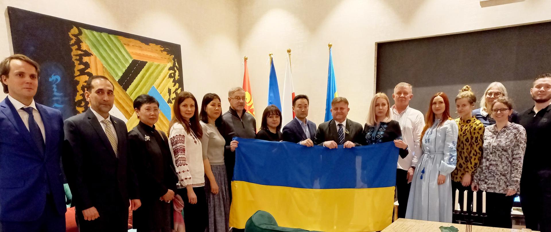 spotkanie ze Związkiem Ukraińców w Mongolii