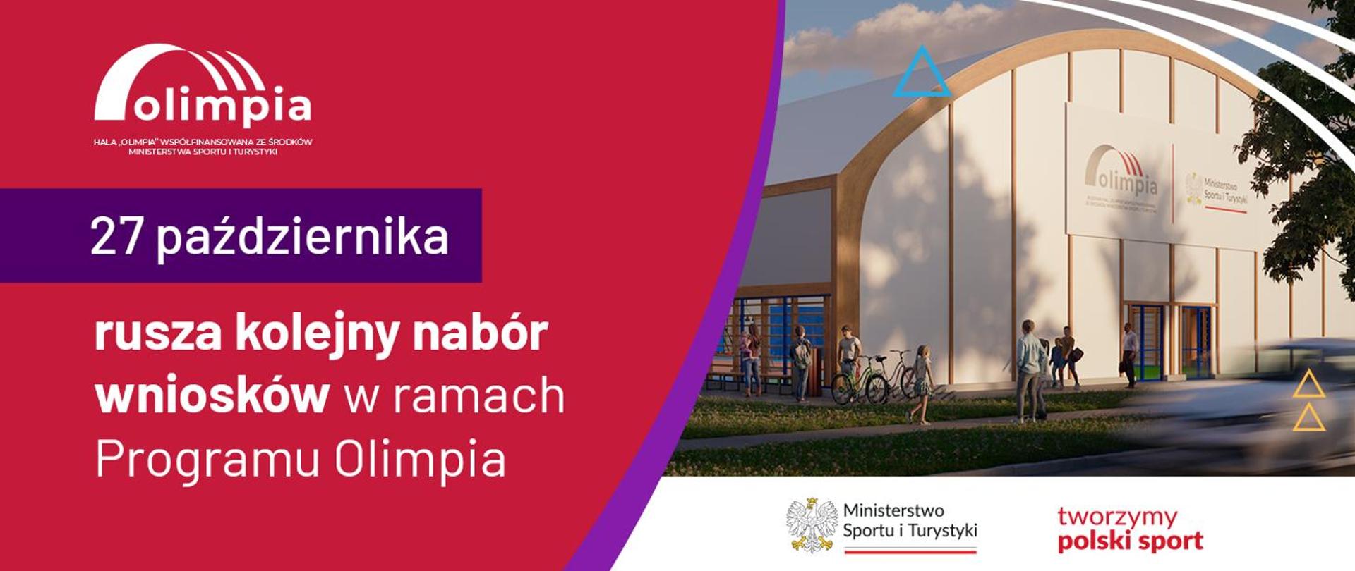 27 października rusza czwarty nabór do Programu Olimpia