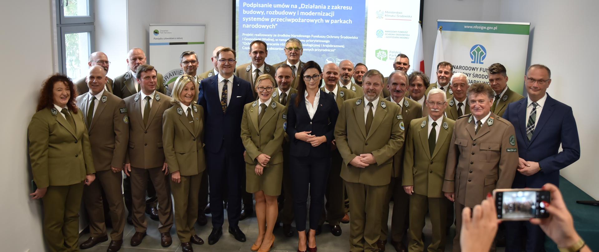 Uczestnicy uroczystości