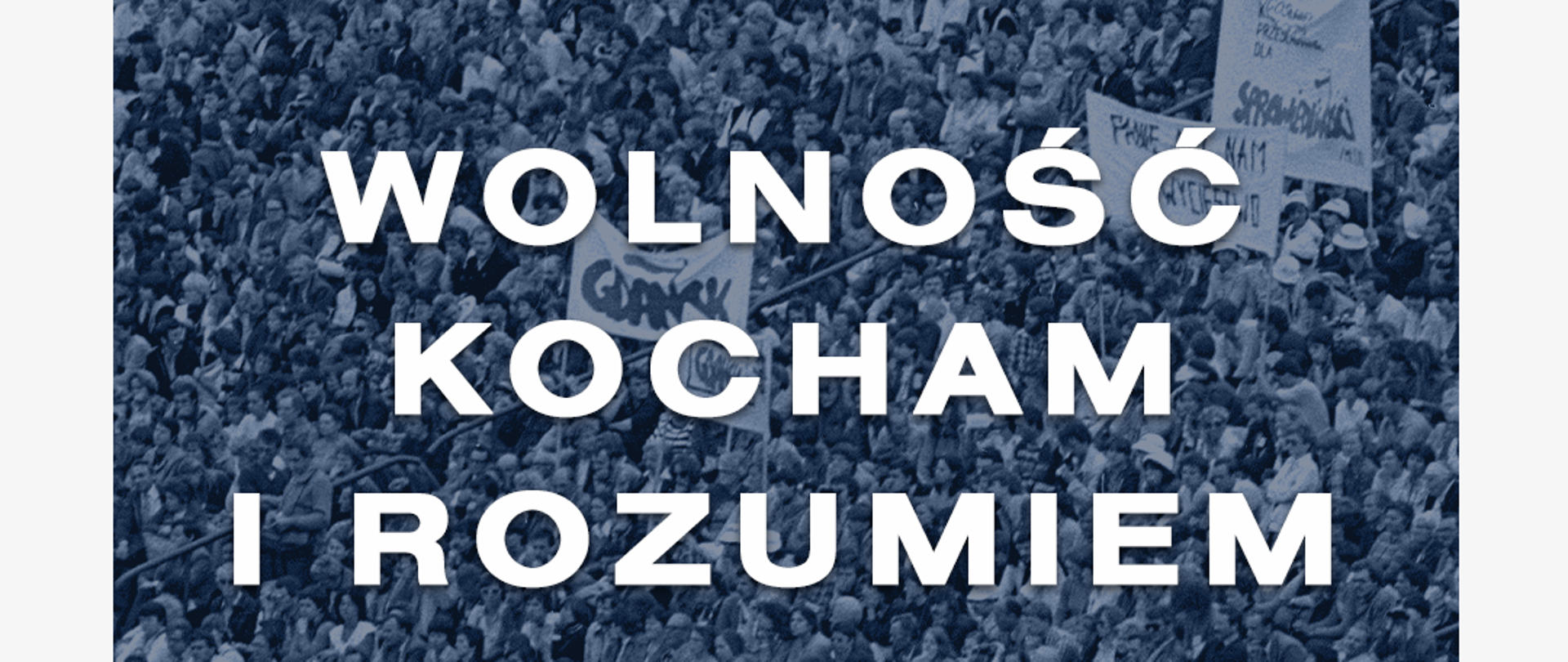 Plakat informujący o koncercie 4 czerwca "Wolność, kocham i rozumiem"