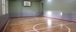 Wykończona sala gimnastyczna