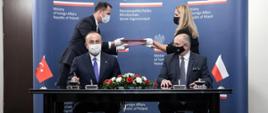 Meeting between chiefs of diplomacy of Poland and Turkey