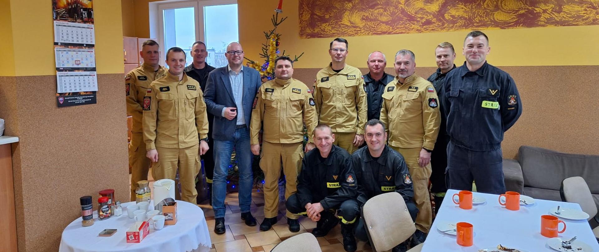 Świąteczne spotkania ze strażakami w KM PSP Olsztyn