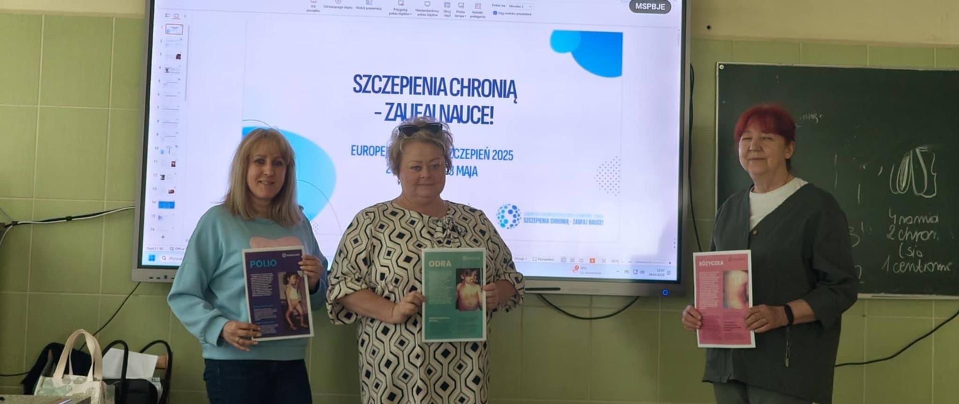 Zespół Szkół Zawodowych Nr 1
"SZCZEPIENIA CHRONIĄ - ZAUFAJ NAUCE"
