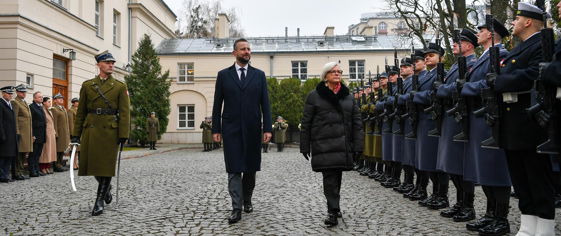 25 listopada 2025 r. w Warszawie, Władysław Kosiniak-Kamysz, wicepremier-minister obrony narodowej Polski spotkał się z Catherine Vautrin, ministrem obrony Francji. Fot. plut. Wojciech Król/MON