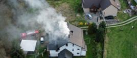 Pożar domu w Sieniawie