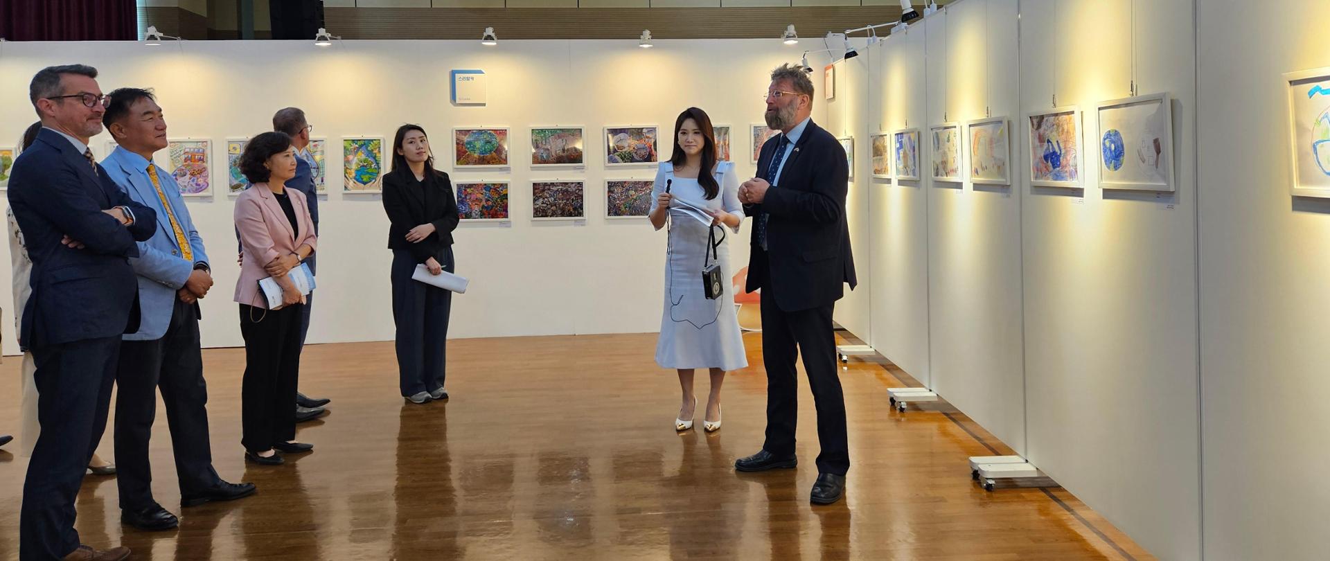 International Children's Art Exchange Exhibition