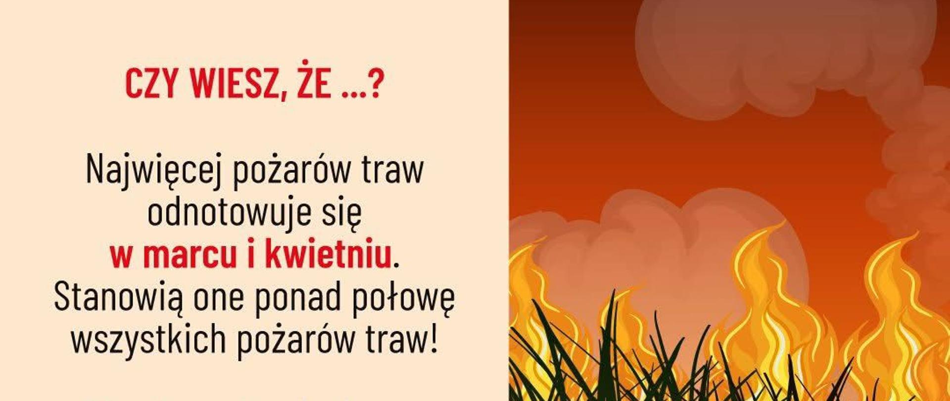 Pożary traw