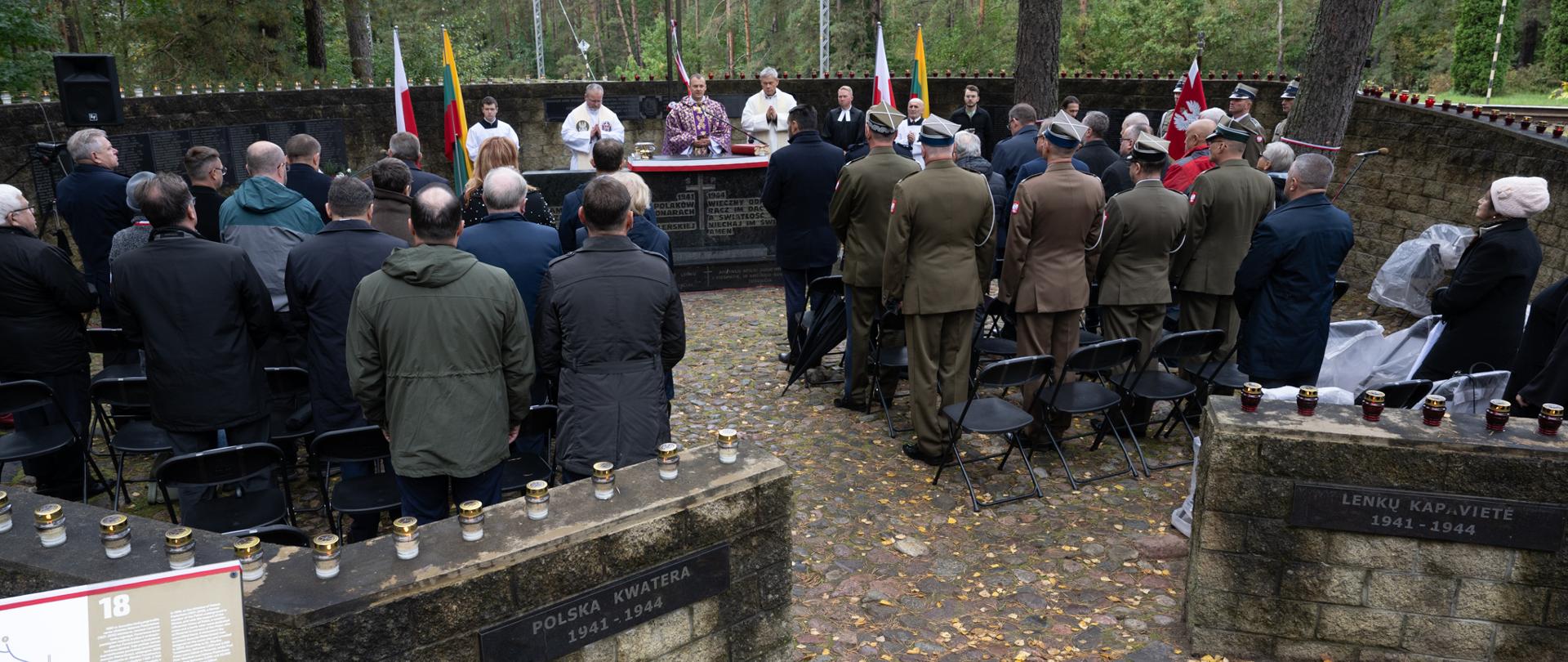 Uroczystości upamiętniające 85. rocznicę Zbrodni Ponarskiej