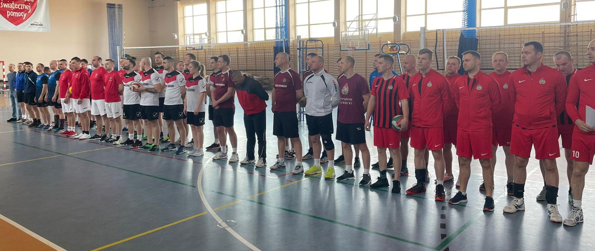 Eliminacje strefowe do Mistrzostw Województwa Mazowieckiego Strażaków w Piłce Siatkowej