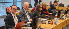 Polska delegacja przewodnicząca grupie
