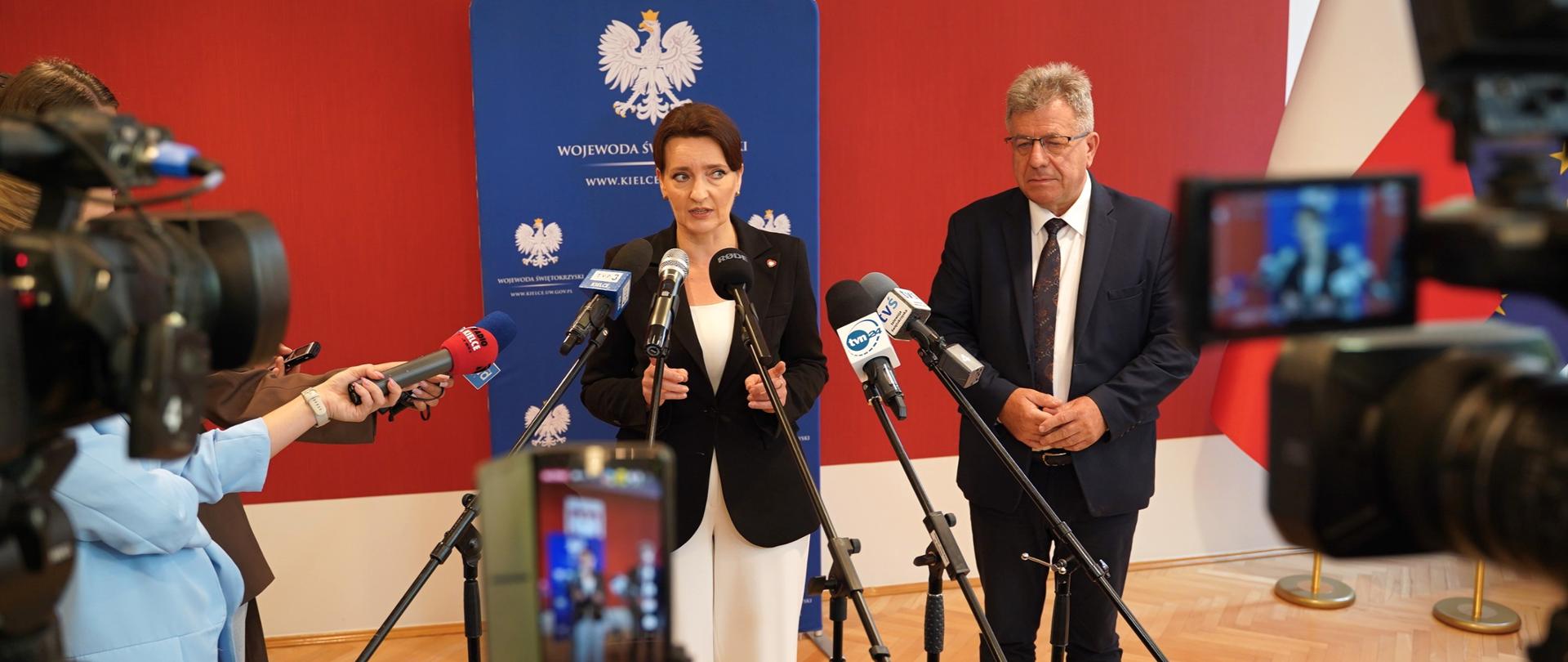 Konferencja prasowa.