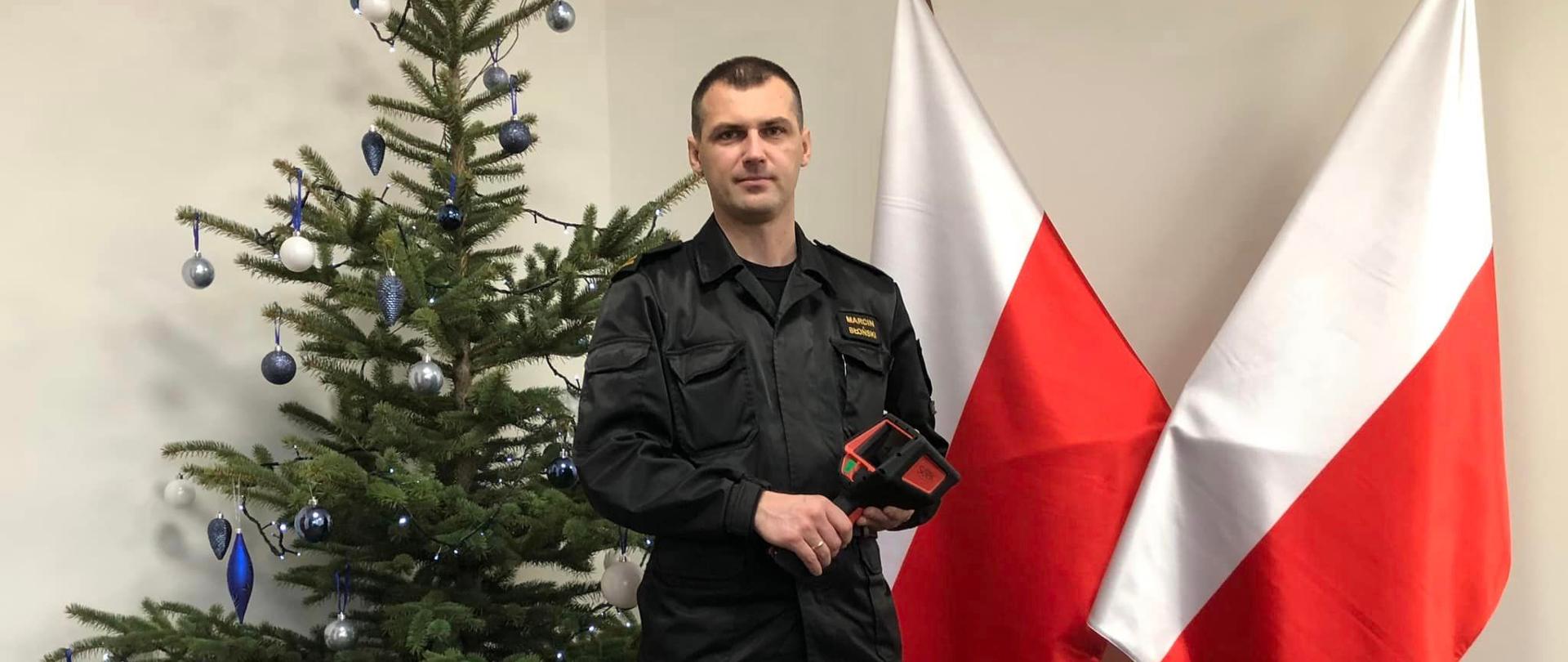 Świąteczny prezent dla grójeckich strażaków: KP PSP w Grójcu z kamerą termowizyjną