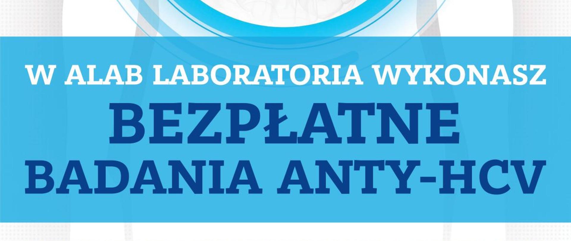 Bezpłatne badania Anty-HCV