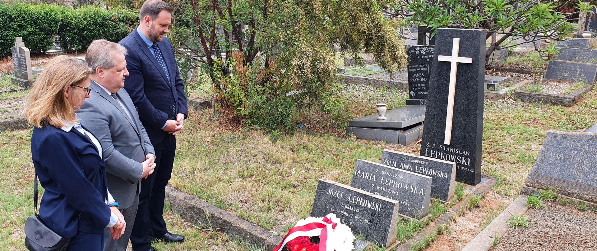 Grób Stanisława Łepkowskiego