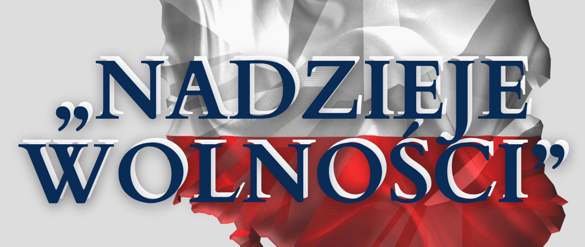 Tło szare. W centrum plakatu zarys mapy Polski w biało-czerwonych kolorach oraz tytuł koncertu "Nadzieje wolności". Na plakacie informacje: Państwowa Szkoła Muzyczna I i II stopnia im. Fryderyka Chopina w Sochaczewie zaprasza na Koncert z okazji Narodowego Święta Niepodległości. 7 listopada 2025 r. godz. 17:30.
Oprawa muzyczna: Chór PSM II stopnia pod dyrekcją Iwony Niemyjskiej
Orkiestra kameralna PSM II stopnia pod dyrekcją Zbigniewa Gracy
Opieka artystyczna: Iwona Niemyjska, Zbigniew Graca
Wybór tekstów i przygotowanie recytatorów: Renata Libera
Organy: Jan Bokszczanin. Sala Koncertowa PSM I i II stopnia
im. Fryderyka Chopina w Sochaczewie.
Na dole plakatu w białej ramce logotypy szkoły muzycznej w Sochaczewie, Miasta Sochaczew, Radia Sochaczew, Ziemi Sochaczewskiej, Radia Niepokalanów i Radia Victoria.