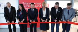 Otwarcie punktu szybkiego paszportu tymczasowego MSWiA na terenie Portu Lotniczego Poznań-Ławica