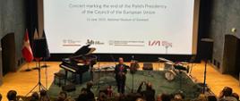 Koncert na zakończenie Prezydencji Polski w Radzie Unii Europejskiej