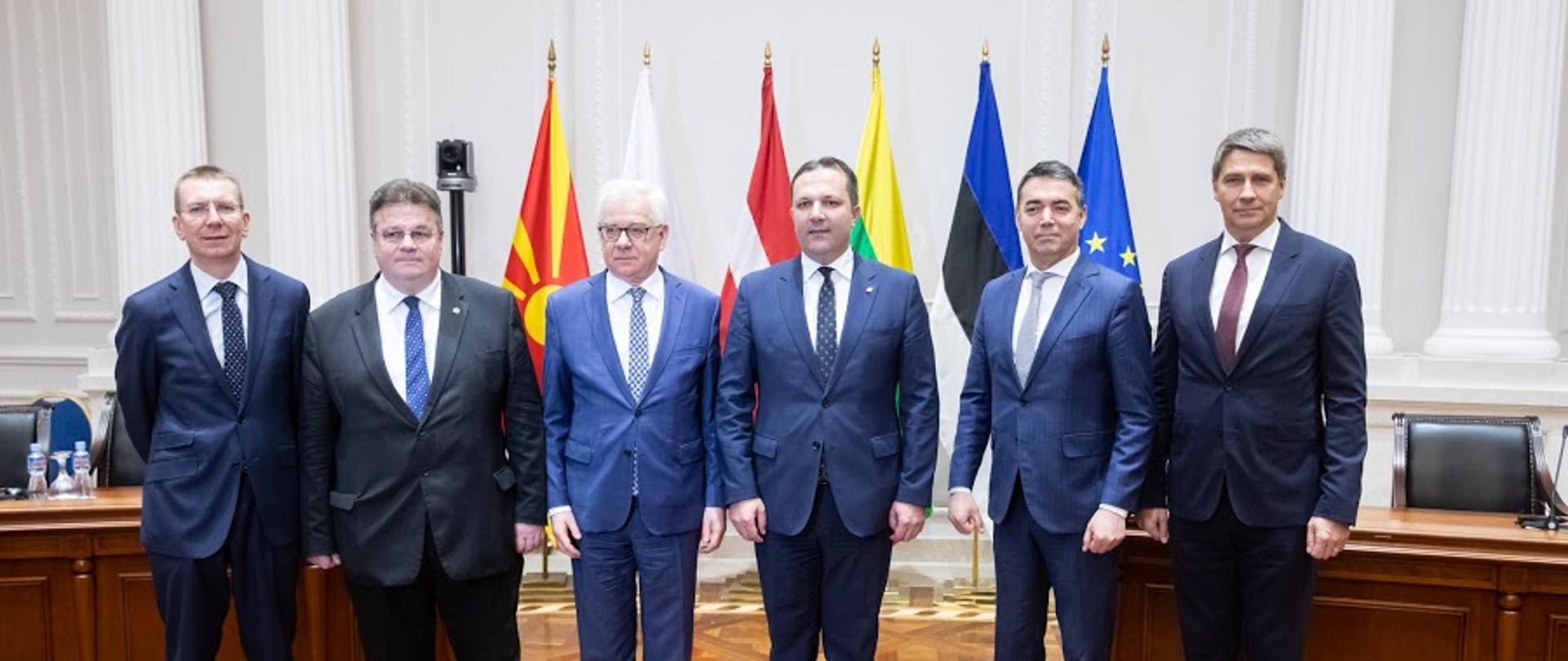 Minister Czaputowicz +B3 visit Skopje