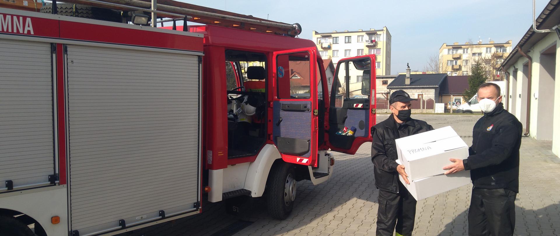 Dystrybucja Środków ochrony indywidualnej dla parafii powiatu białobrzeskiego.