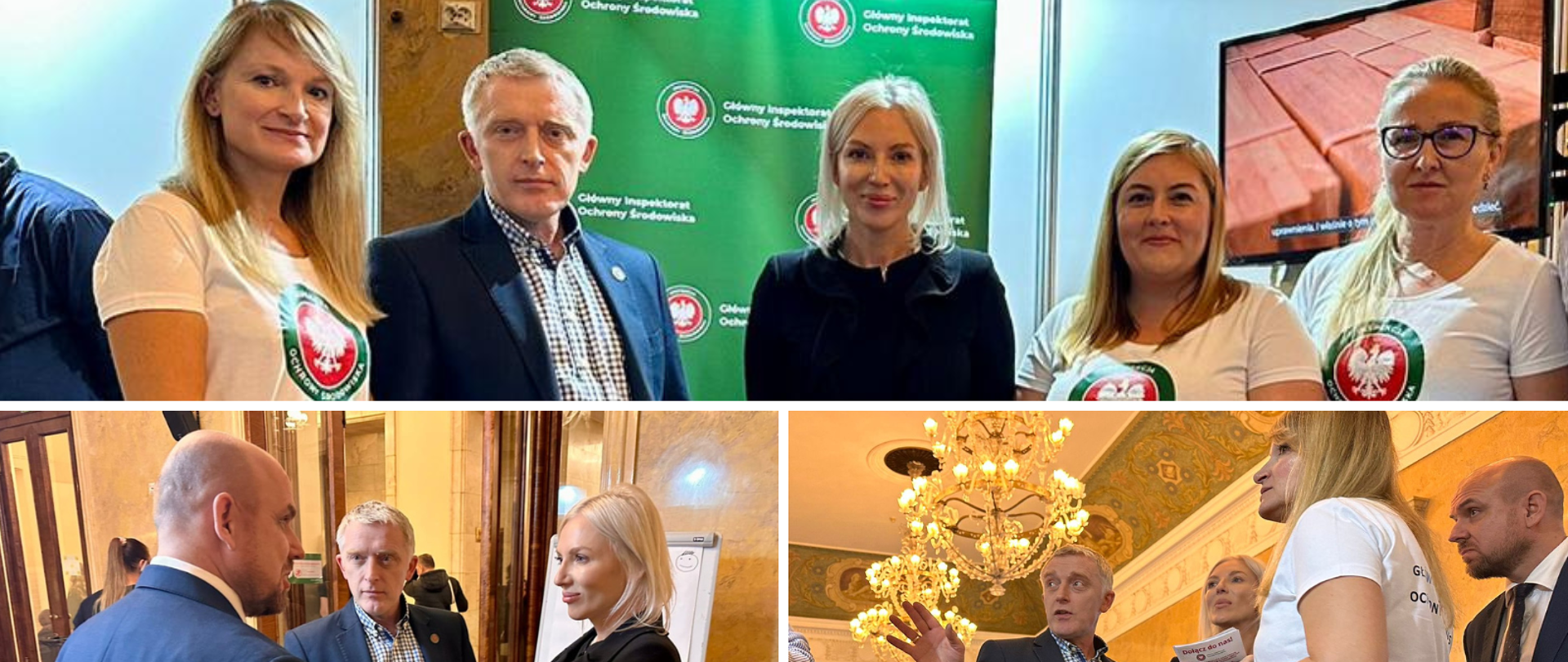 Stoisko GIOŚ podczas Targów Pracy i Przedsiębiorczości