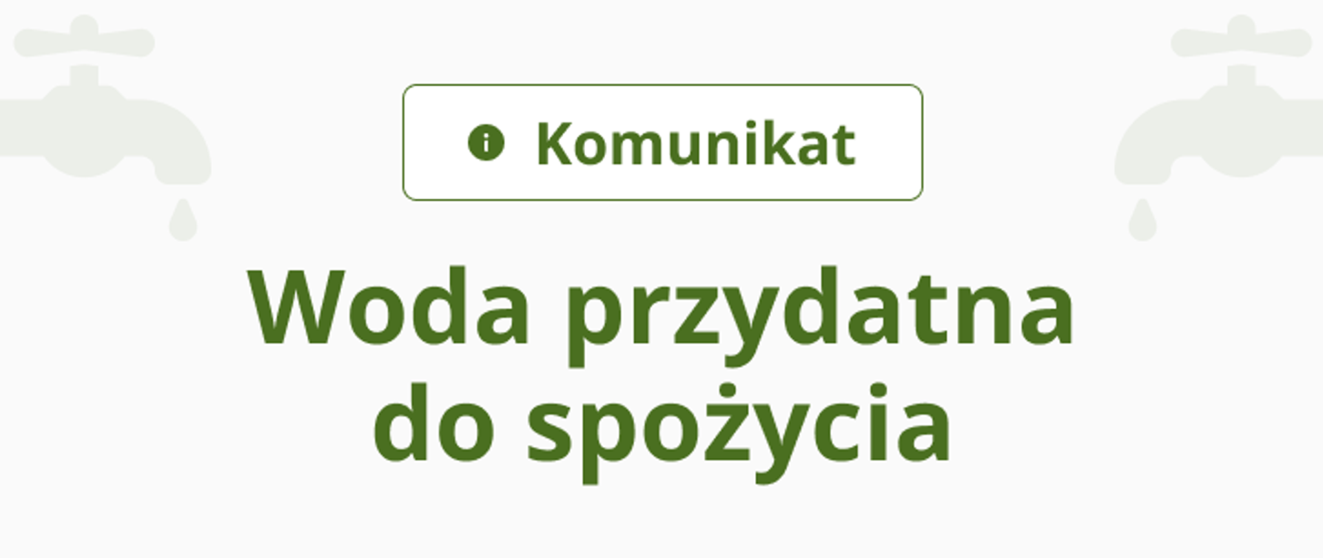 Woda przydatna do spożycia